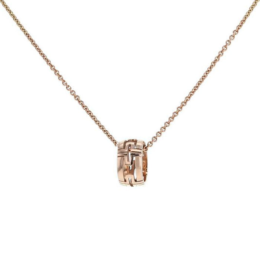 [⭐Mova]PARENTESI NECKLACE PINK GOLD