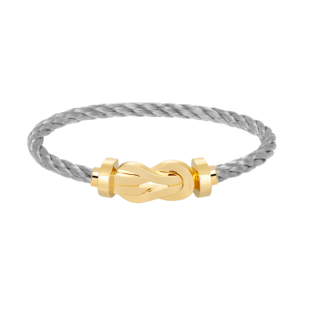 [⭐Mova]CHANCE LARGE 8 FIGURE BUCKLE NO DIAMOND BRACELET GOLD