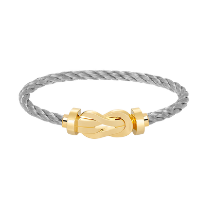 [⭐Mova]CHANCE LARGE 8 FIGURE BUCKLE NO DIAMOND BRACELET GOLD