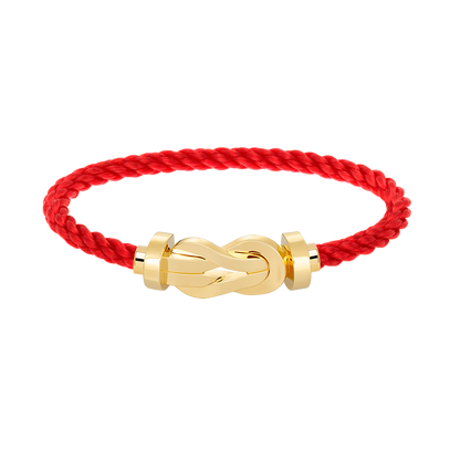 [⭐Mova]CHANCE LARGE 8 FIGURE BUCKLE NO DIAMOND BRACELET GOLD