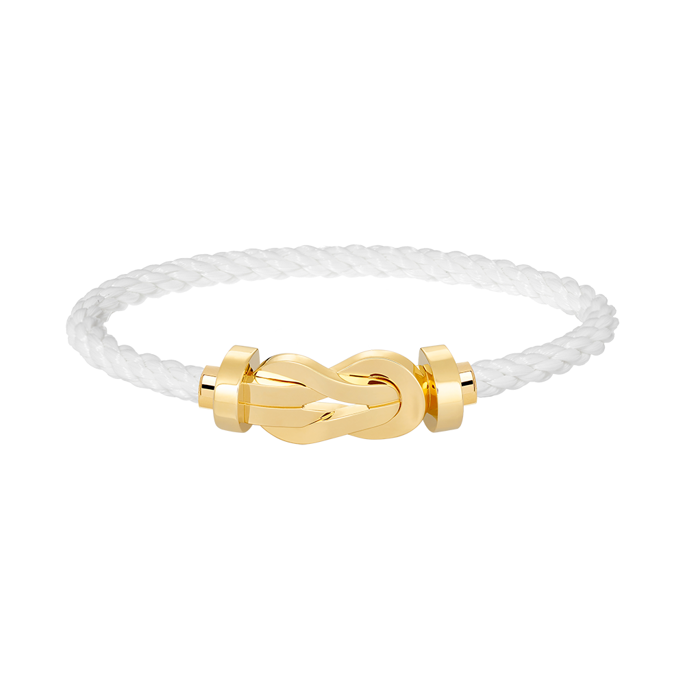 [⭐Mova]CHANCE LARGE 8 FIGURE BUCKLE NO DIAMOND BRACELET GOLD