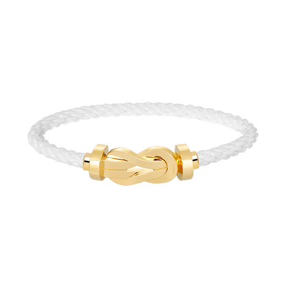 [⭐Mova]CHANCE LARGE 8 FIGURE BUCKLE NO DIAMOND BRACELET GOLD