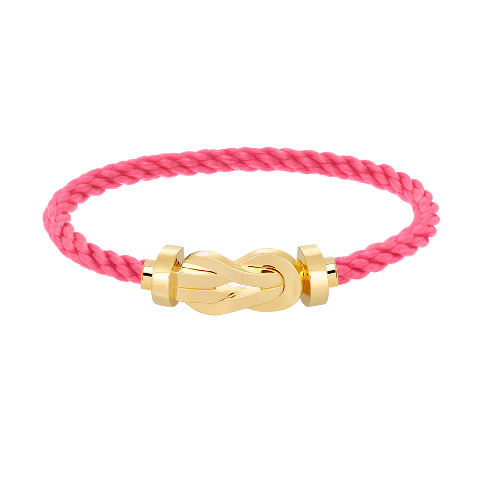 [⭐Mova]CHANCE LARGE 8 FIGURE BUCKLE NO DIAMOND BRACELET GOLD