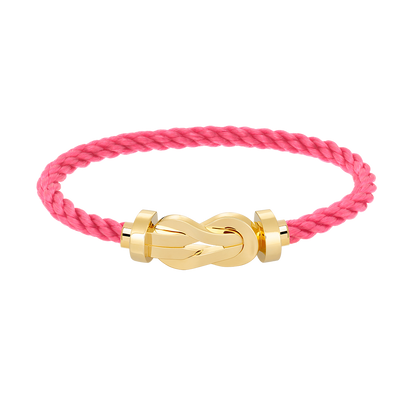 [⭐Mova]CHANCE LARGE 8 FIGURE BUCKLE NO DIAMOND BRACELET GOLD
