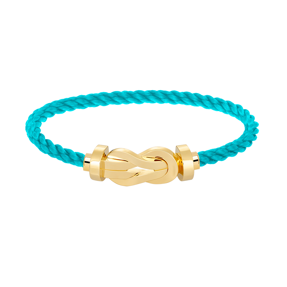[⭐Mova]CHANCE LARGE 8 FIGURE BUCKLE NO DIAMOND BRACELET GOLD