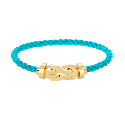 [⭐Mova]CHANCE LARGE 8 FIGURE BUCKLE NO DIAMOND BRACELET GOLD