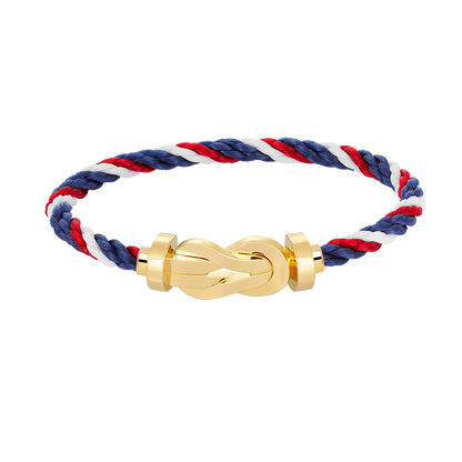 [⭐Mova]CHANCE LARGE 8 FIGURE BUCKLE NO DIAMOND BRACELET GOLD