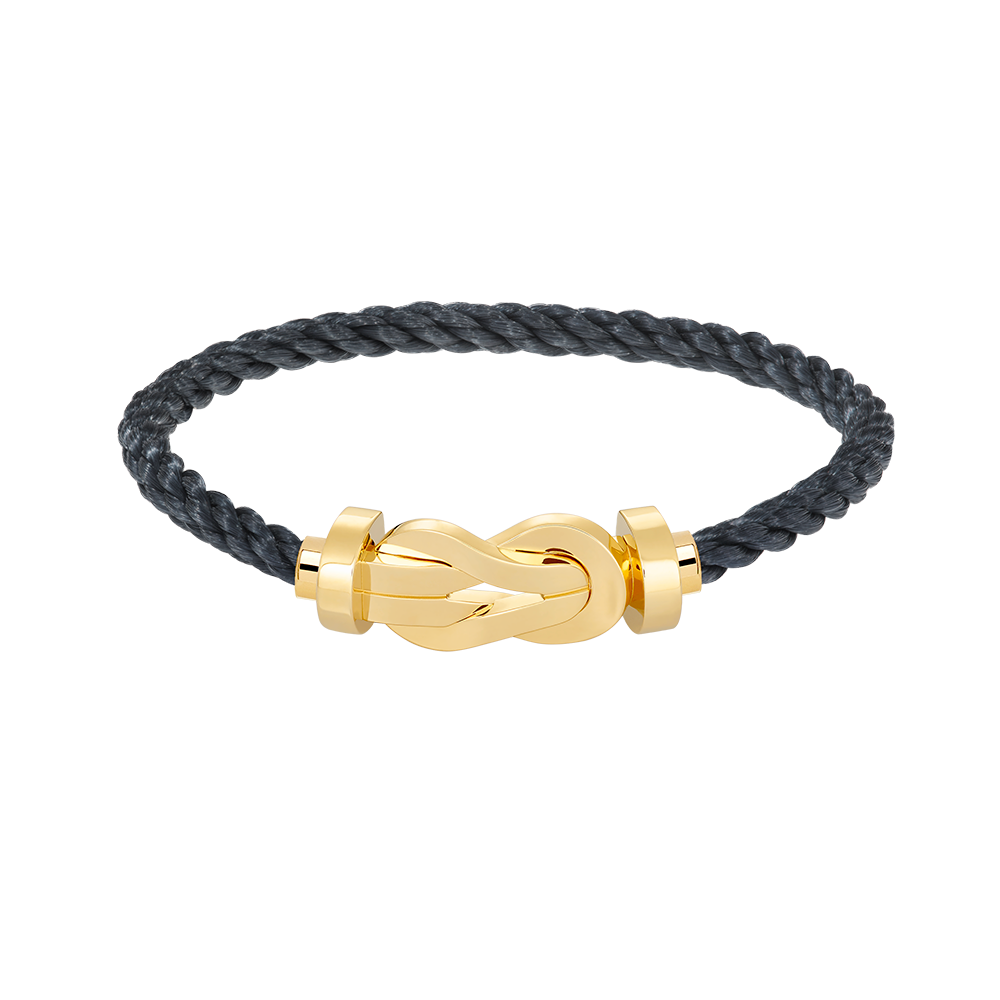 [⭐Mova]CHANCE LARGE 8 FIGURE BUCKLE NO DIAMOND BRACELET GOLD