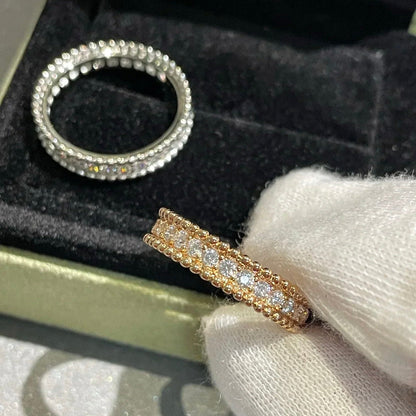 [⭐Mova]PERLEE DIAMOND ROSE GOLD RING