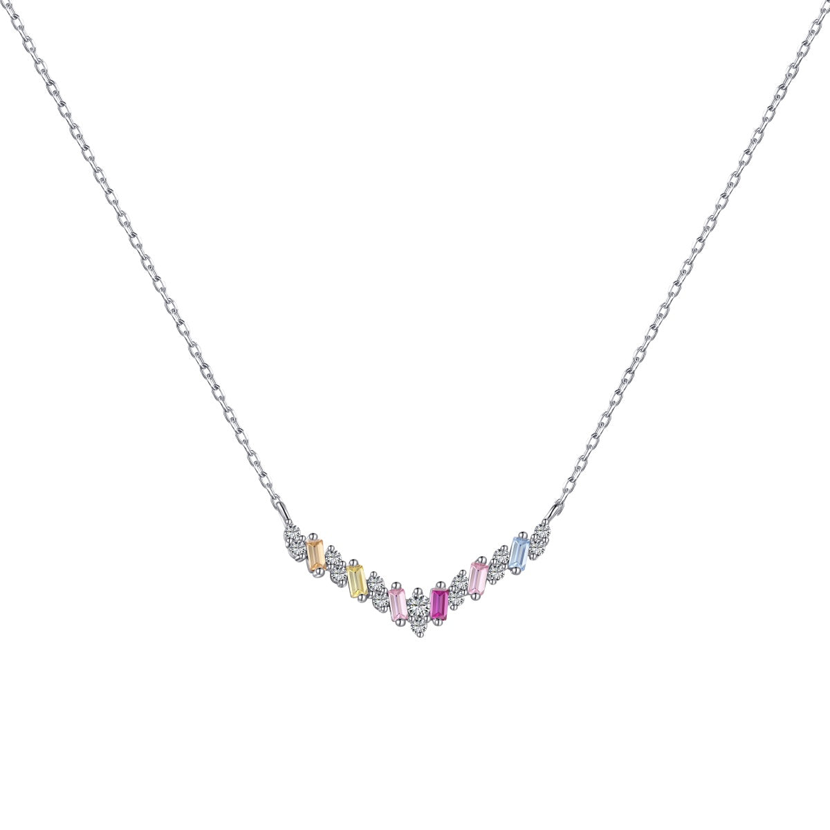 [⭐Mova Jewelry]Dazzling Rainbow Necklace