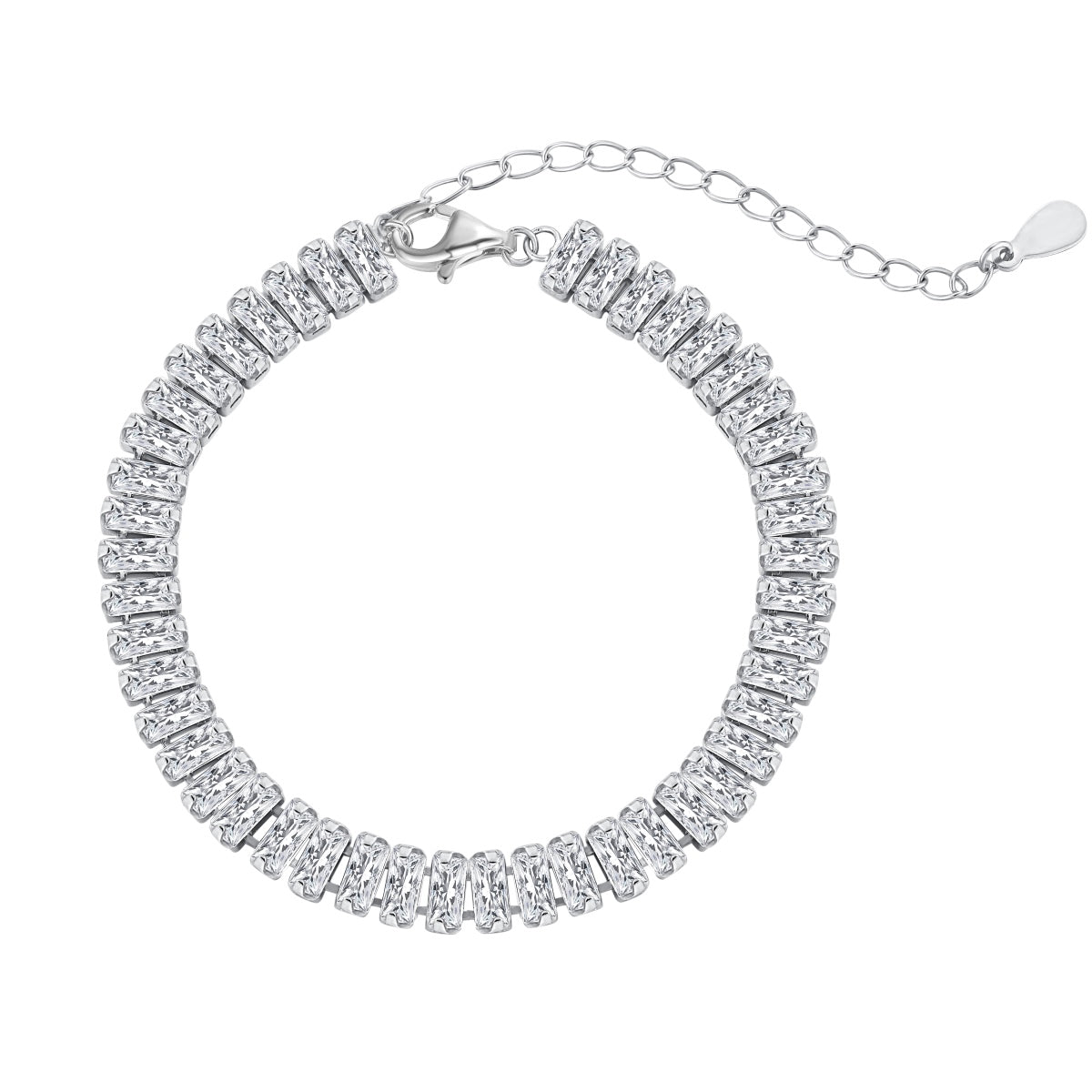 [⭐Mova Jewelry]Exquisite Emerald Cut Daily Bracelet