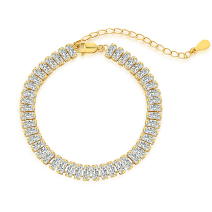 [⭐Mova Jewelry]Exquisite Emerald Cut Daily Bracelet