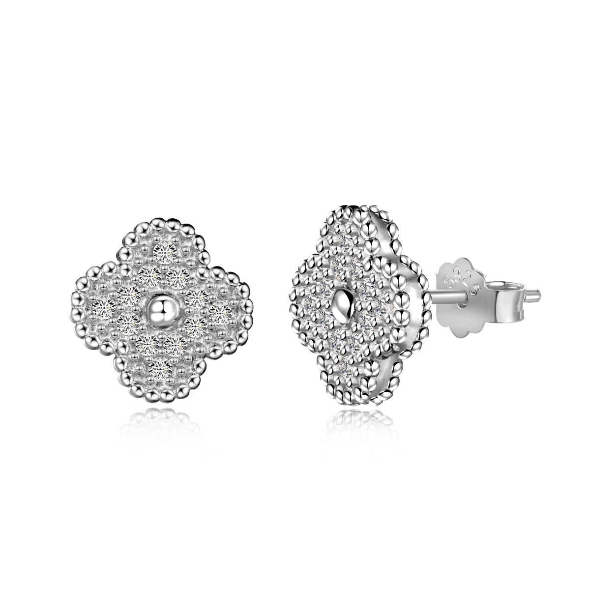 [⭐Mova Jewelry]Four Leaf Clover Fashion Earrings