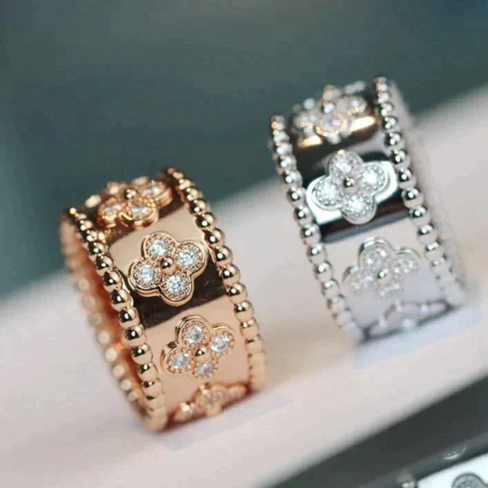 [⭐Mova]CLOVER KALEIDOSCOPE RING 10MM