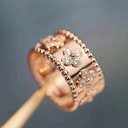 [⭐Mova]CLOVER KALEIDOSCOPE RING 10MM