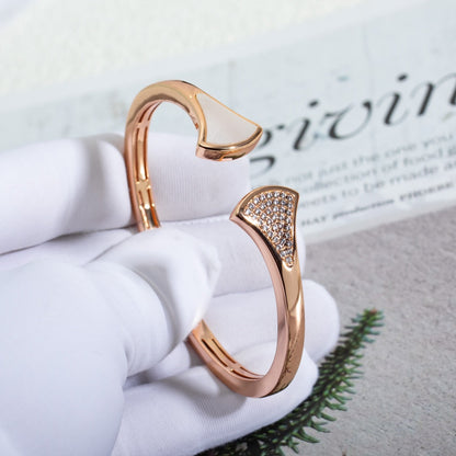 [⭐Mova]DREAM BRACELET OPEN PINK GOLD MOP DIAMOND