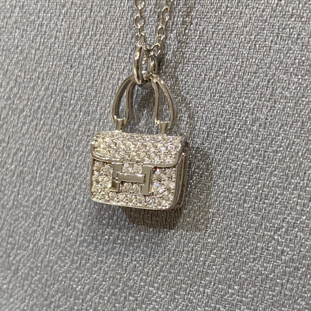 [⭐Mova]CONSTANCE PEDANT DIAMOND NECKLACE