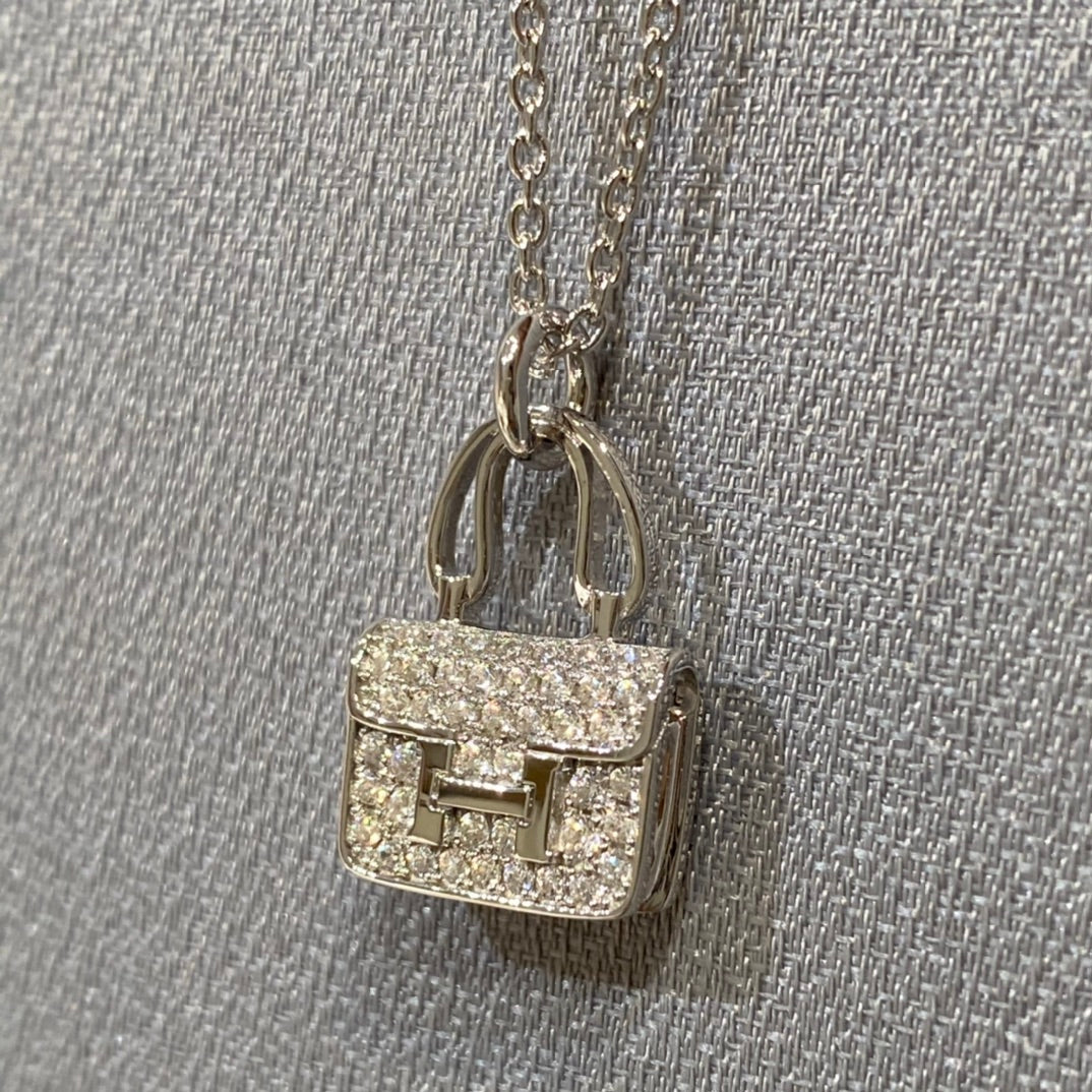[⭐Mova]CONSTANCE PEDANT DIAMOND NECKLACE
