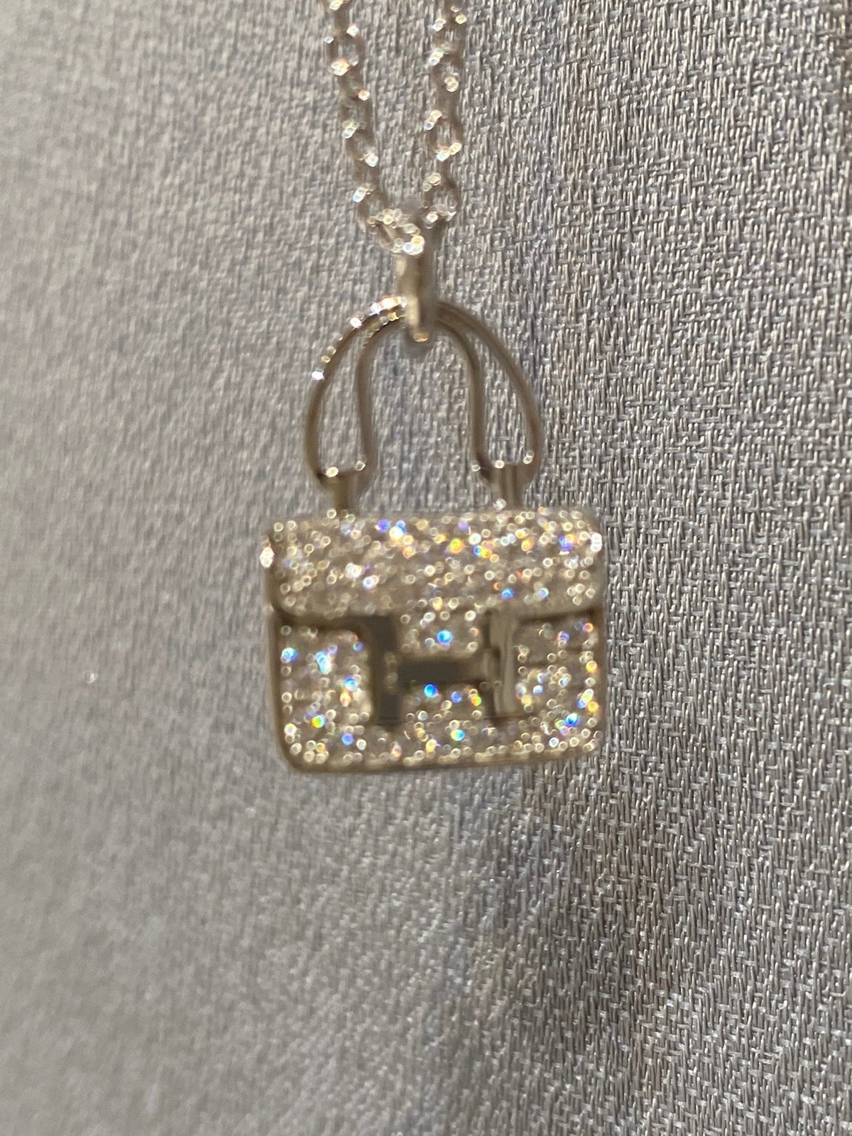 [⭐Mova]CONSTANCE PEDANT DIAMOND NECKLACE