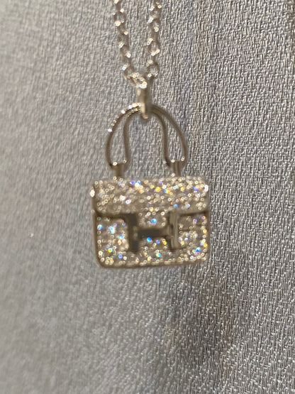 [⭐Mova]CONSTANCE PEDANT DIAMOND NECKLACE