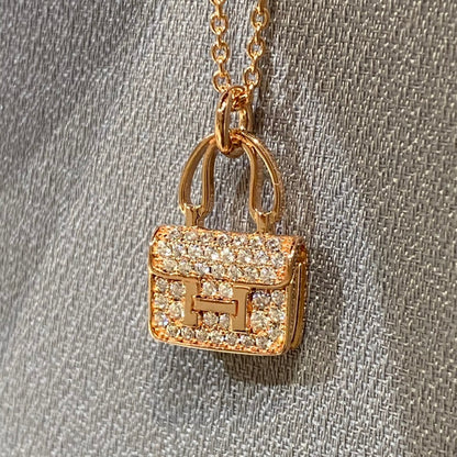 [⭐Mova]CONSTANCE PEDANT DIAMOND NECKLACE