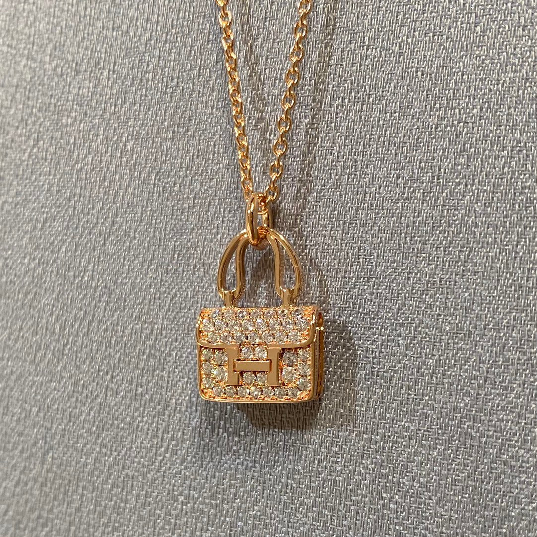 [⭐Mova]CONSTANCE PEDANT DIAMOND NECKLACE