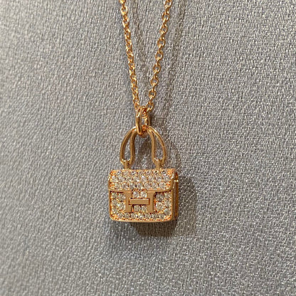 [⭐Mova]CONSTANCE PEDANT DIAMOND NECKLACE