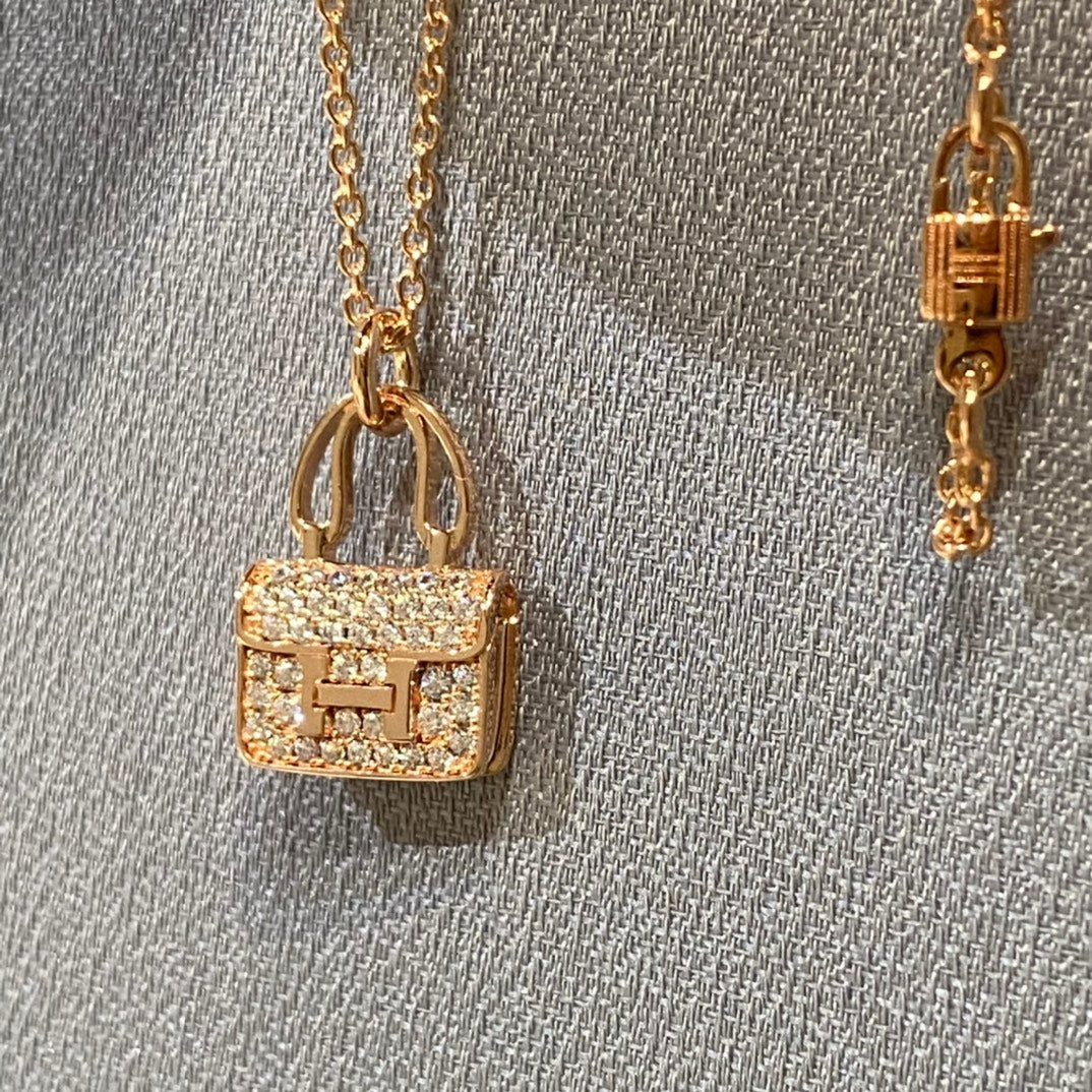 [⭐Mova]CONSTANCE PEDANT DIAMOND NECKLACE