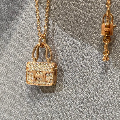 [⭐Mova]CONSTANCE PEDANT DIAMOND NECKLACE