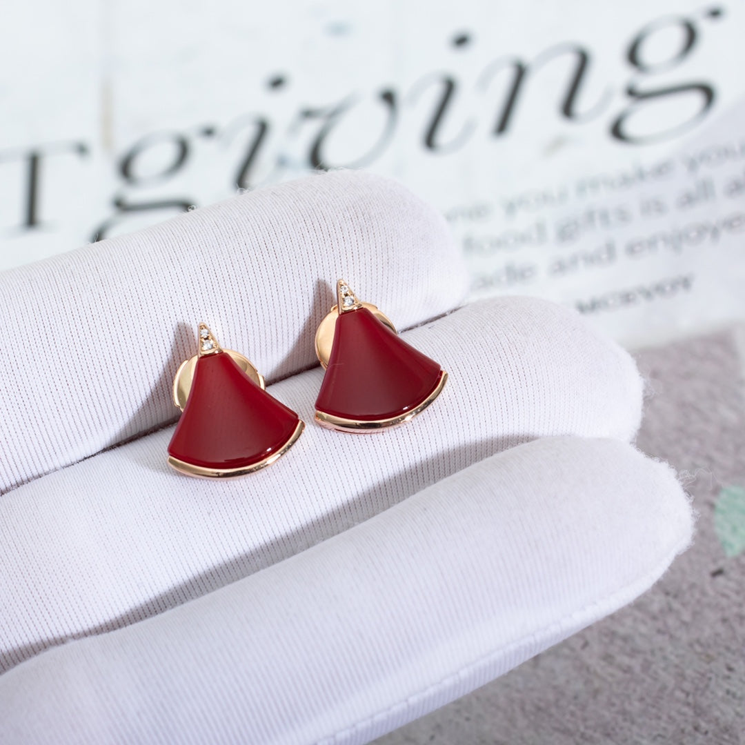 [⭐Mova]DIVAS DREAM EARRINGS PINK GOLD