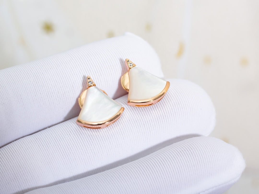 [⭐Mova]DIVAS DREAM EARRINGS PINK GOLD