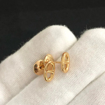 [⭐Mova]CHAINE SMALL EARRINGS GOLD AND SILVER