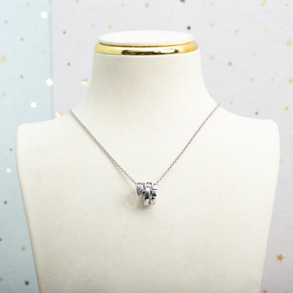 [⭐Mova]SERPENTI SILVER NECKLACE DIAMOND