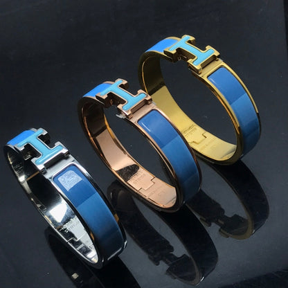 [⭐Mova]H BRACELET BLUE RAINBOW CERAMIC