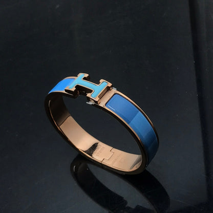 [⭐Mova]H BRACELET BLUE RAINBOW CERAMIC