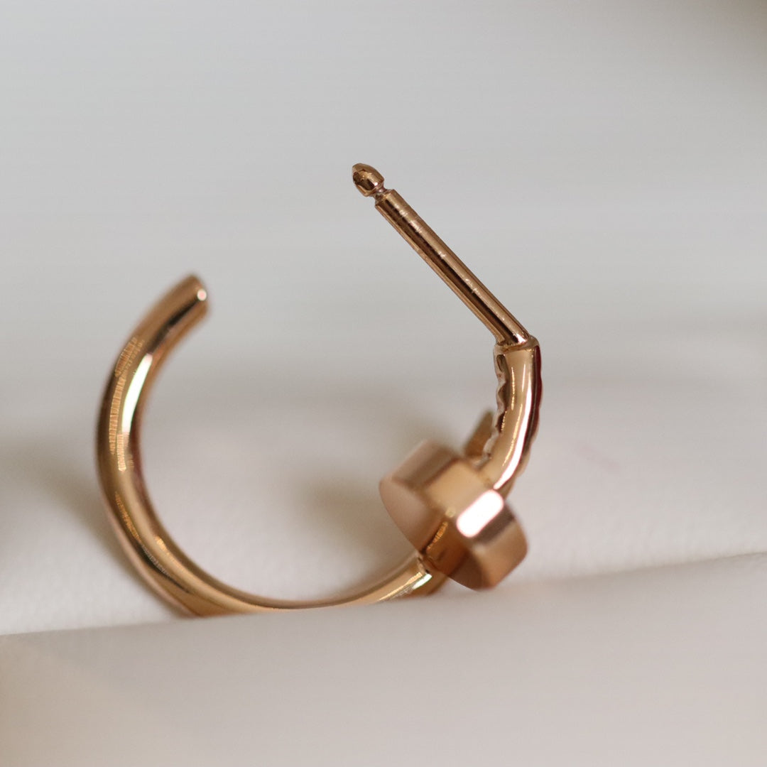 [⭐Mova]JUSTE EARRINGS PINK GOLD