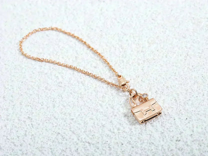 [⭐Mova]AMULETTE PEDANT ROSE GOLD NECKLACE