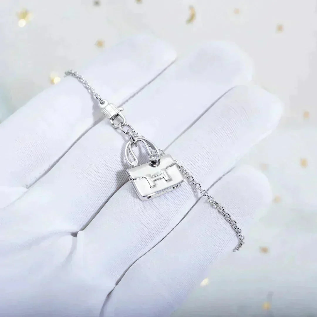 [⭐Mova]AMULETTE PEDANT SILVER NECKLACE