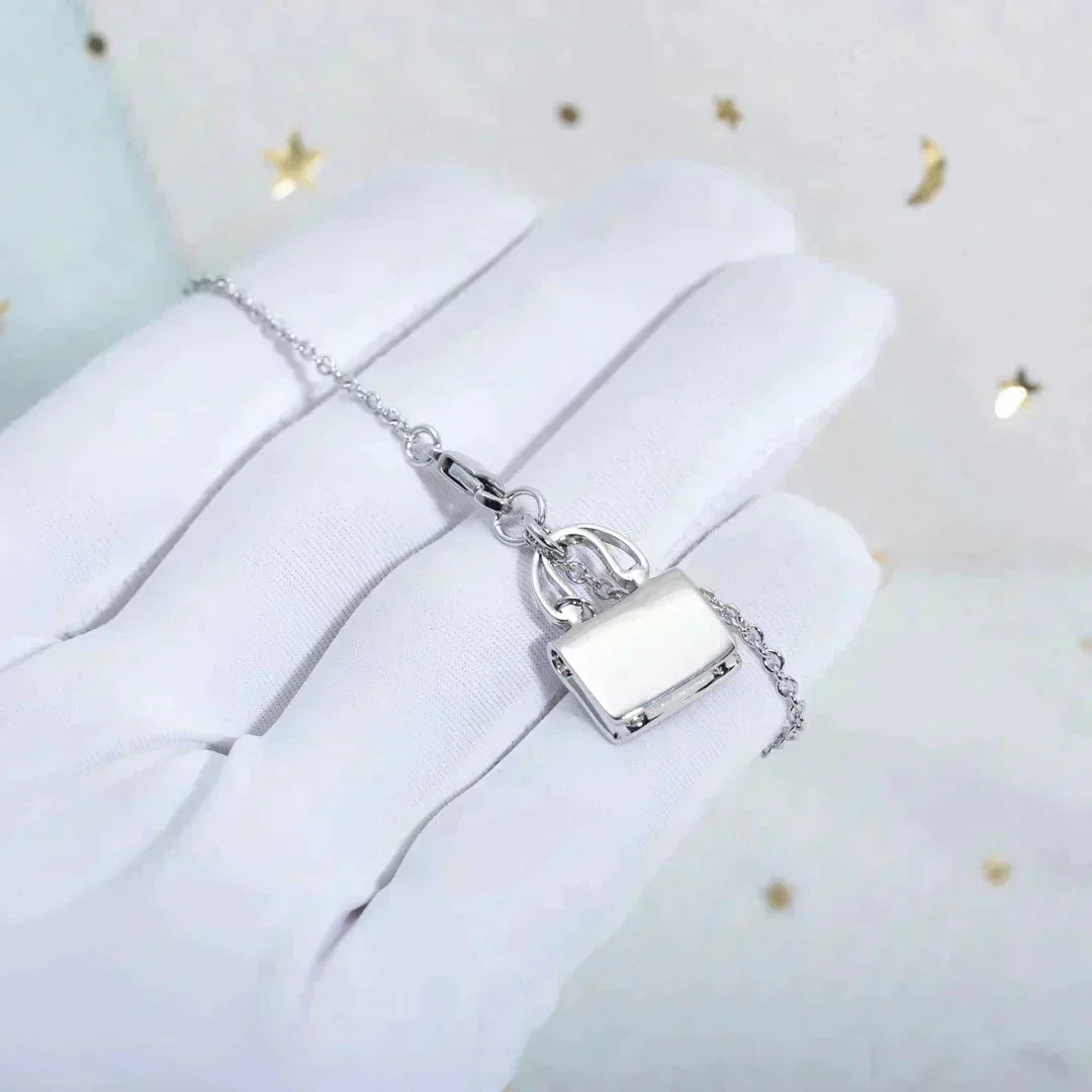 [⭐Mova]AMULETTE PEDANT SILVER NECKLACE