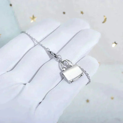 [⭐Mova]AMULETTE PEDANT SILVER NECKLACE