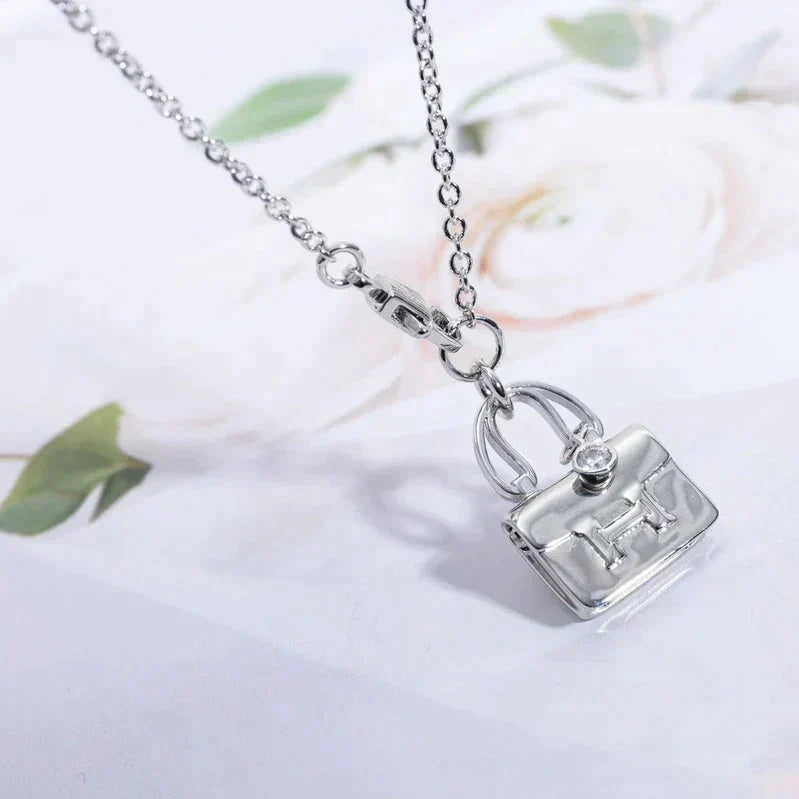 [⭐Mova]AMULETTE PEDANT SILVER NECKLACE