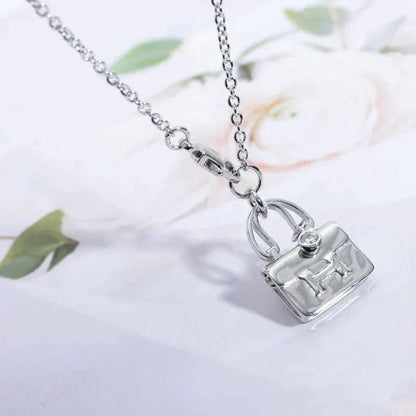 [⭐Mova]AMULETTE PEDANT SILVER NECKLACE
