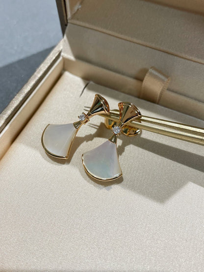 [⭐Mova]DREAM MOP 1 DIAMOND EARRINGS
