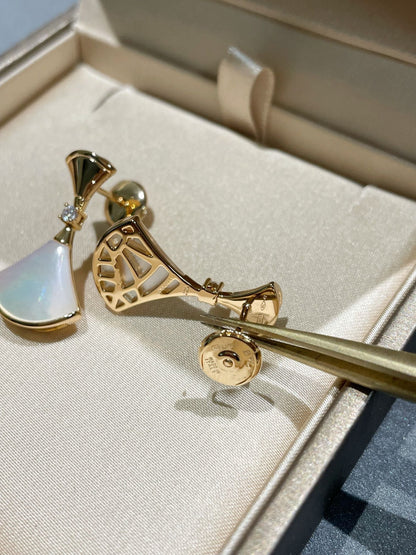 [⭐Mova]DREAM MOP 1 DIAMOND EARRINGS