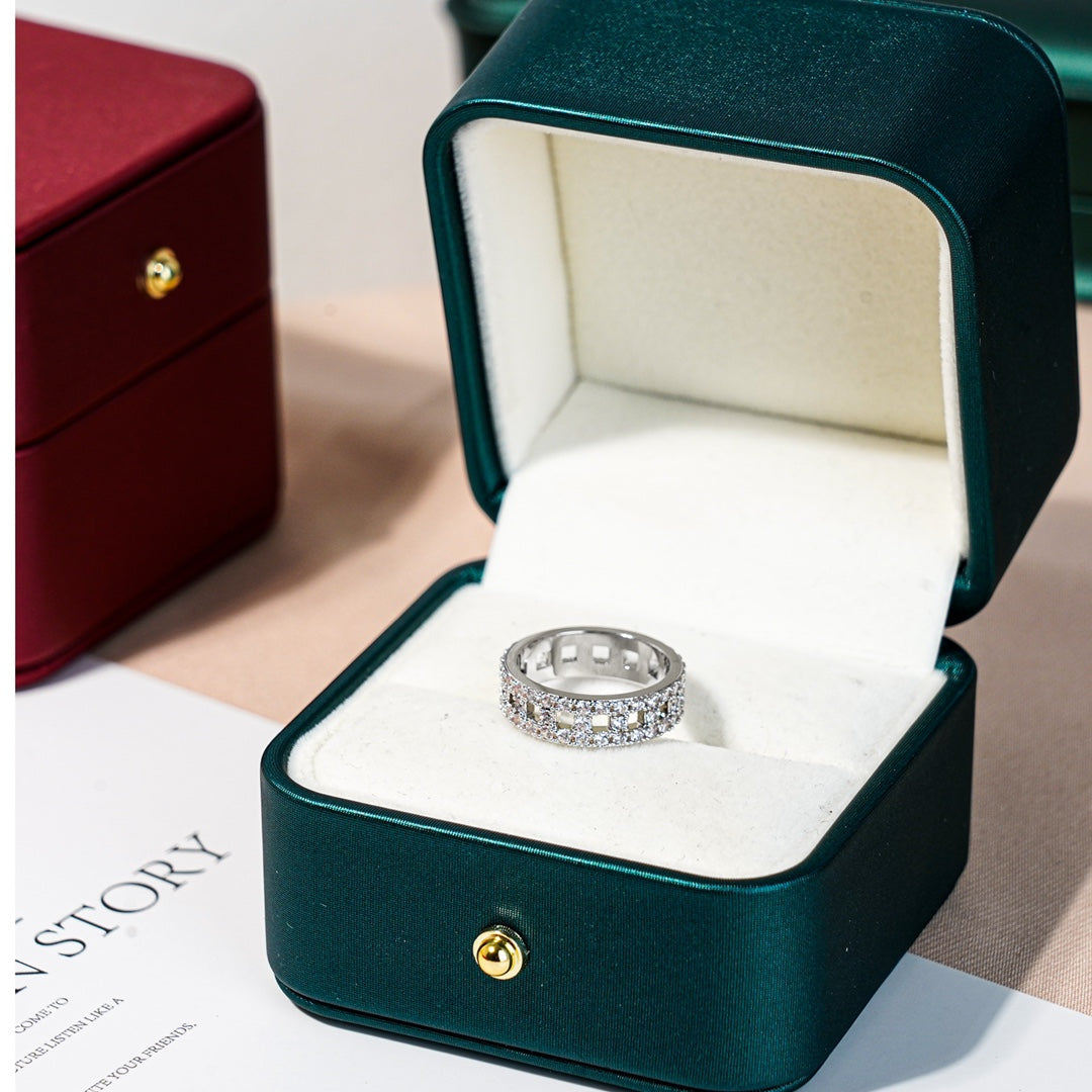 [⭐Mova Jewels]T TRUE DIAMOND 5.5MM RING