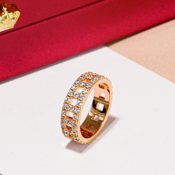 [⭐Mova Jewels]T TRUE DIAMOND 5.5MM RING