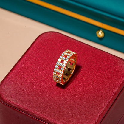 [⭐Mova Jewels]T TRUE DIAMOND 5.5MM RING