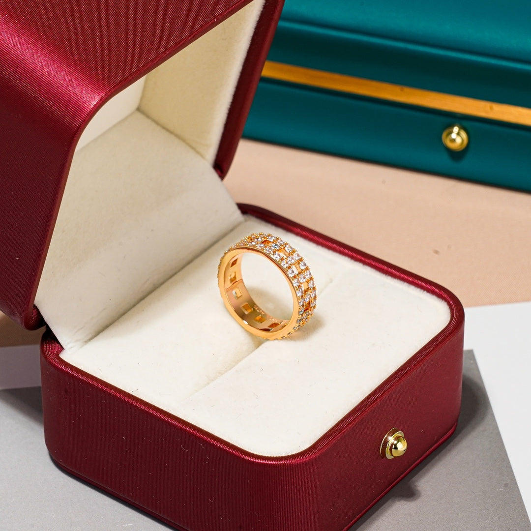 [⭐Mova Jewels]T TRUE DIAMOND 5.5MM RING