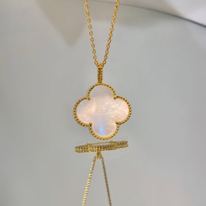 [⭐Mova]CLOVER 25MM MOP LARGE PENDANT NECKLACE