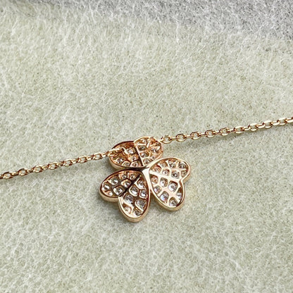 [⭐Mova]FLOWER DIAMOND NECKLACE